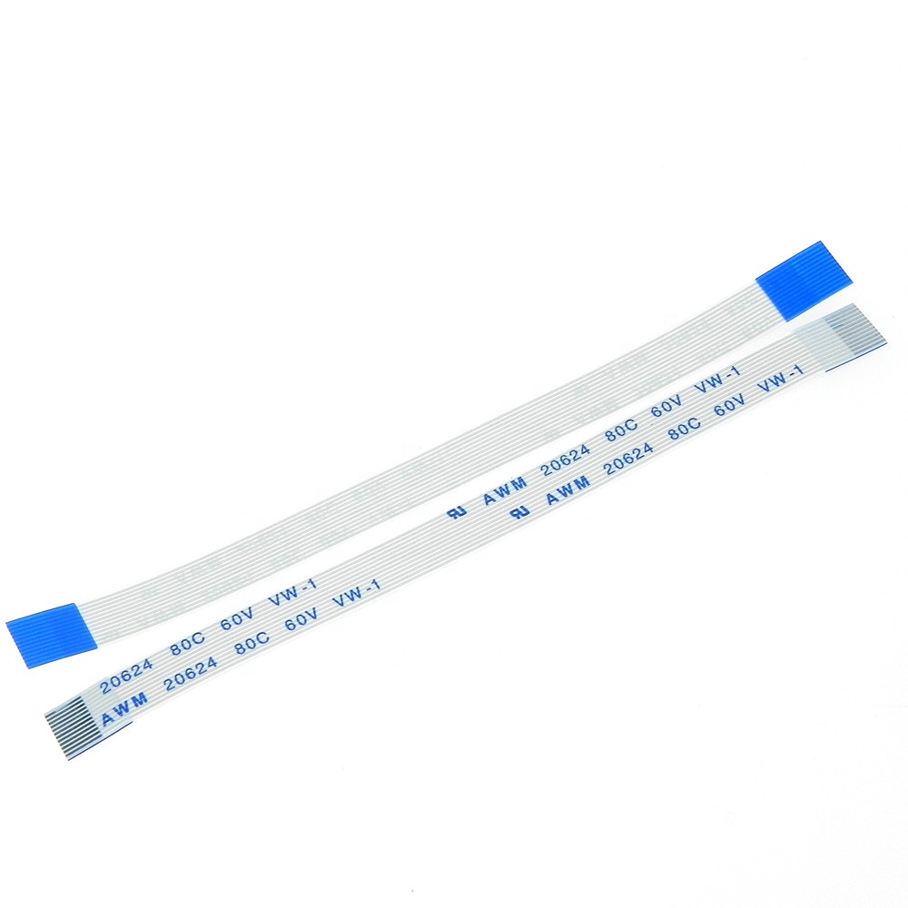 0.5mm 피치 10핀 115mm 길이 A형 플렉시블 플랫 FFC 점퍼 로봇 케이블